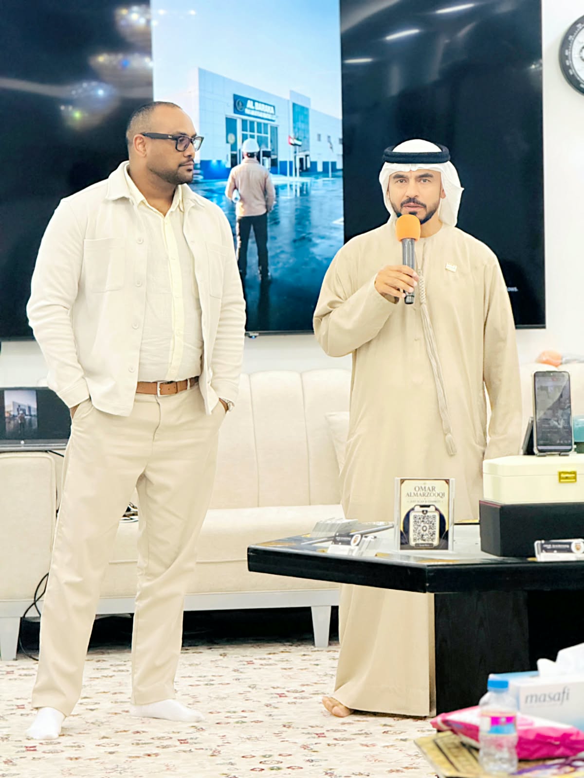 Mohamed Sameer Ismail at an Al Baraka Food & Beverage corporate event