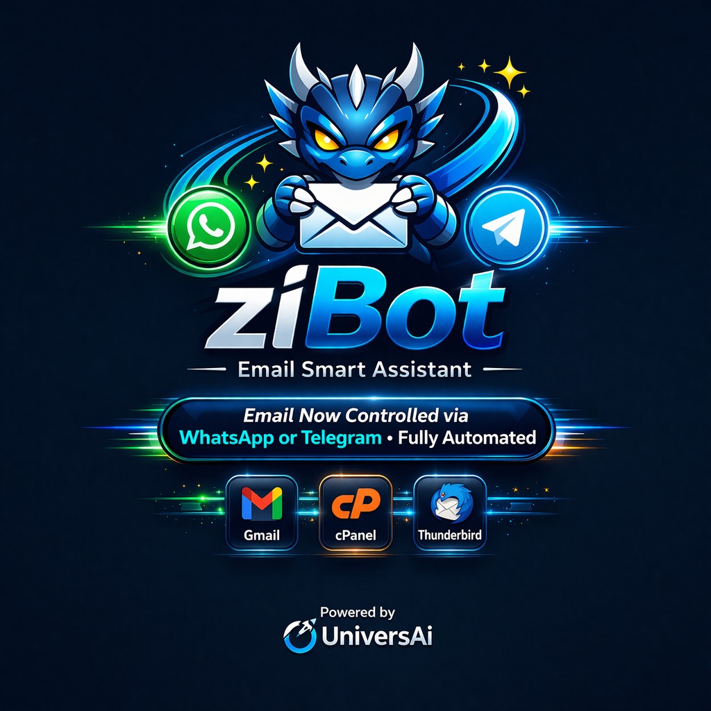 ZiBot — email smart assistant, powered by Univers AI